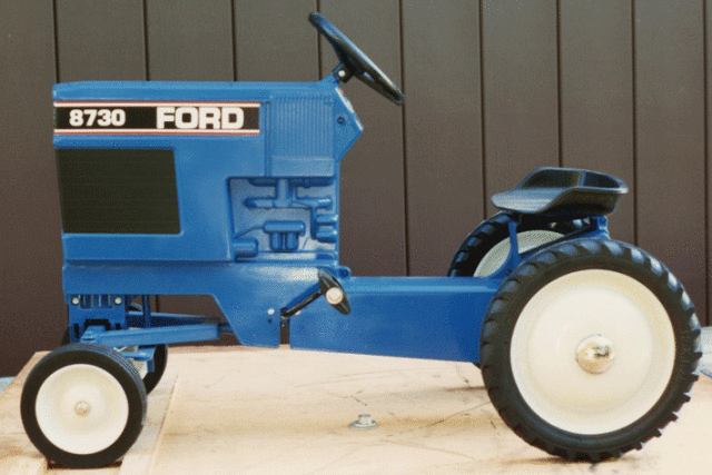 Ford 8730 pedal tractor #10