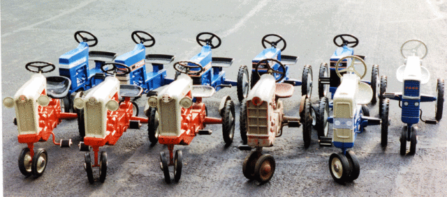 Ford 8730 pedal tractor #5