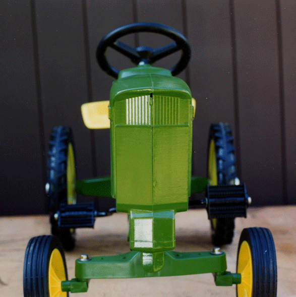 john deere 4020 pedal tractor wide front