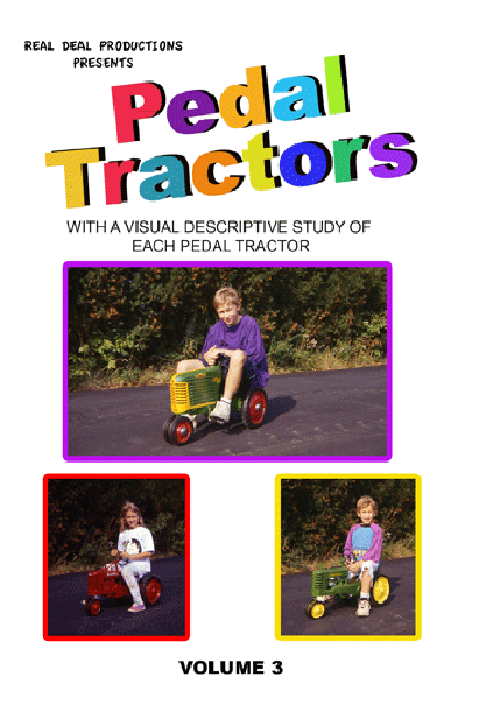 Pedal Tractors - volume 3 - dvd